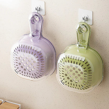 Dual-Layer Draining Basket: Handy Mini Berry and Tomato Washer