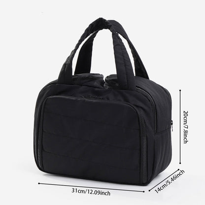Travel Makeup Bag –  Dustproof & Water-Resistant with Multiple Compartments