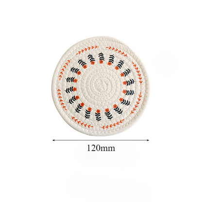 Simple and Elegant Linen Placemat, Heat-Resistant and Washable