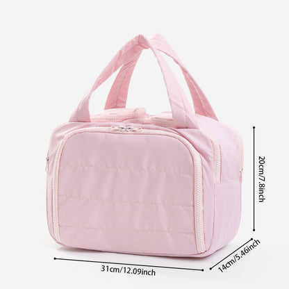 Travel Makeup Bag –  Dustproof & Water-Resistant with Multiple Compartments
